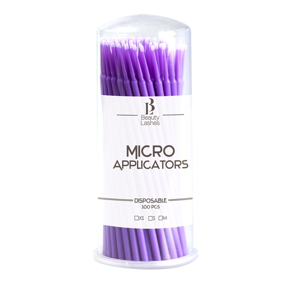 Micro applicateur violet 1mm (100pcs)