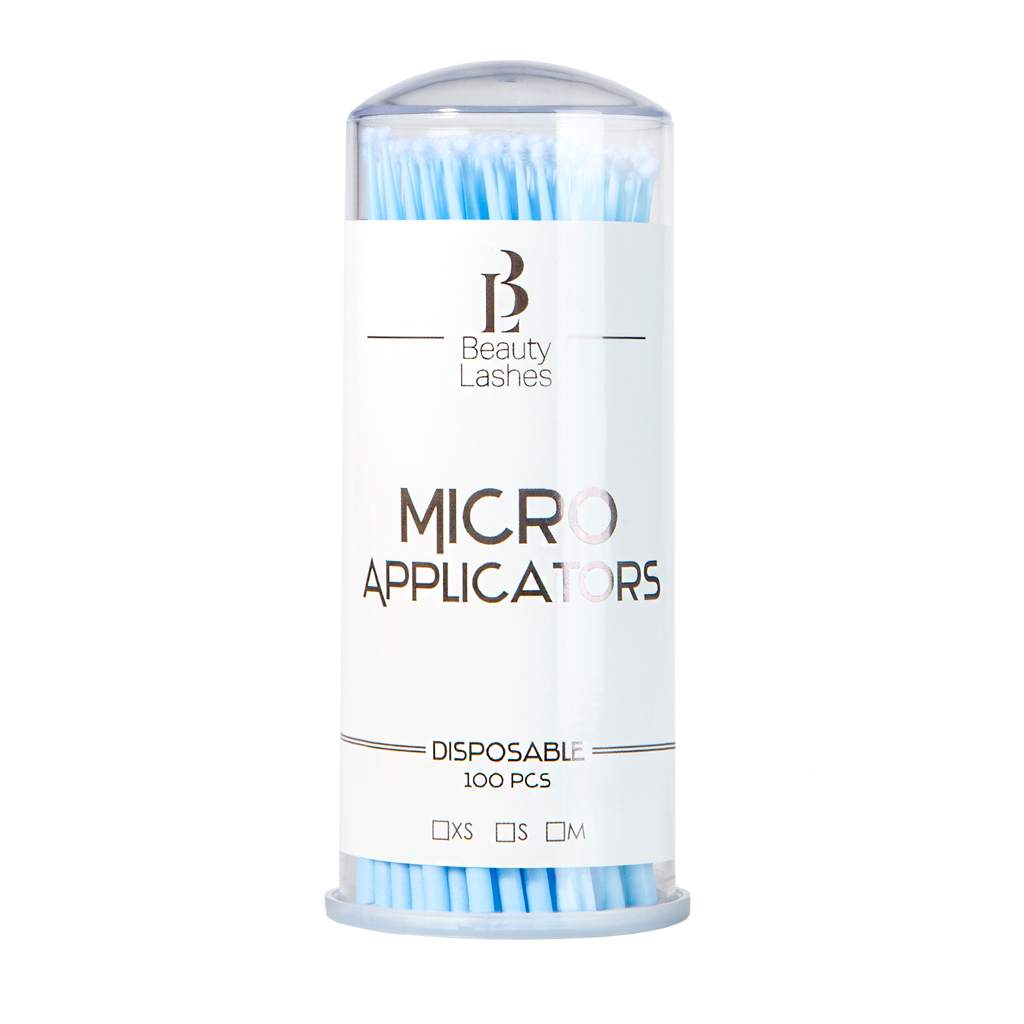Micro applicateur bleu 2,5mm (100pcs)