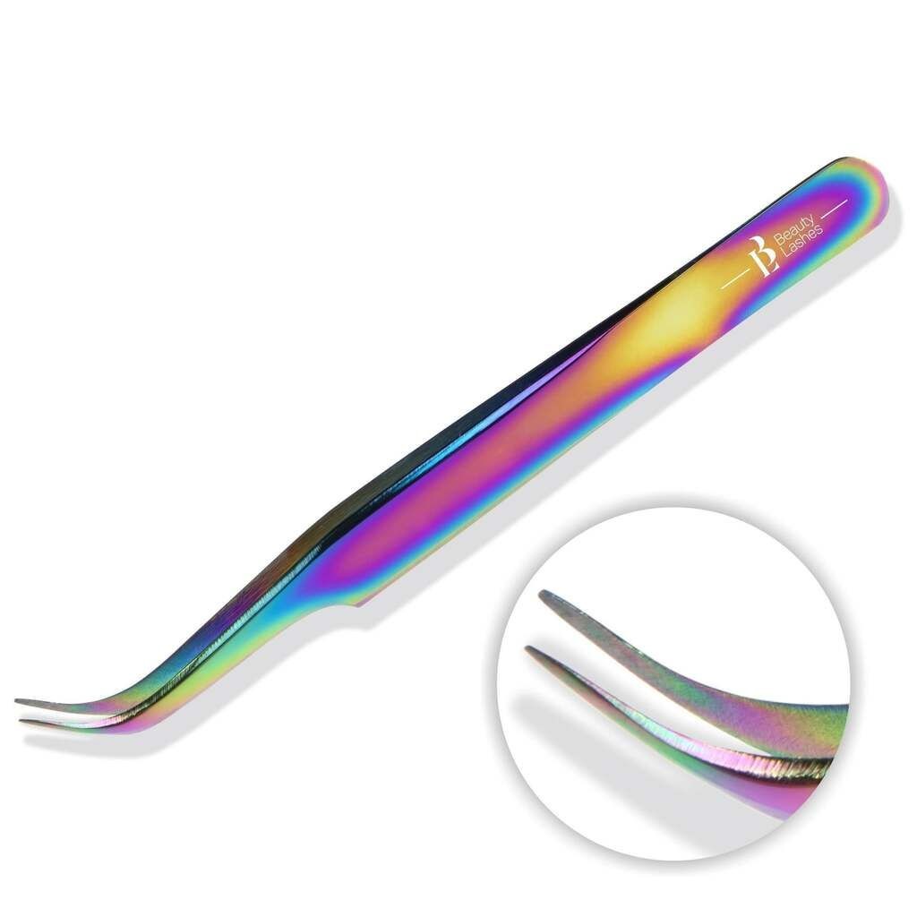 Pince à cils multicolore - CL-3