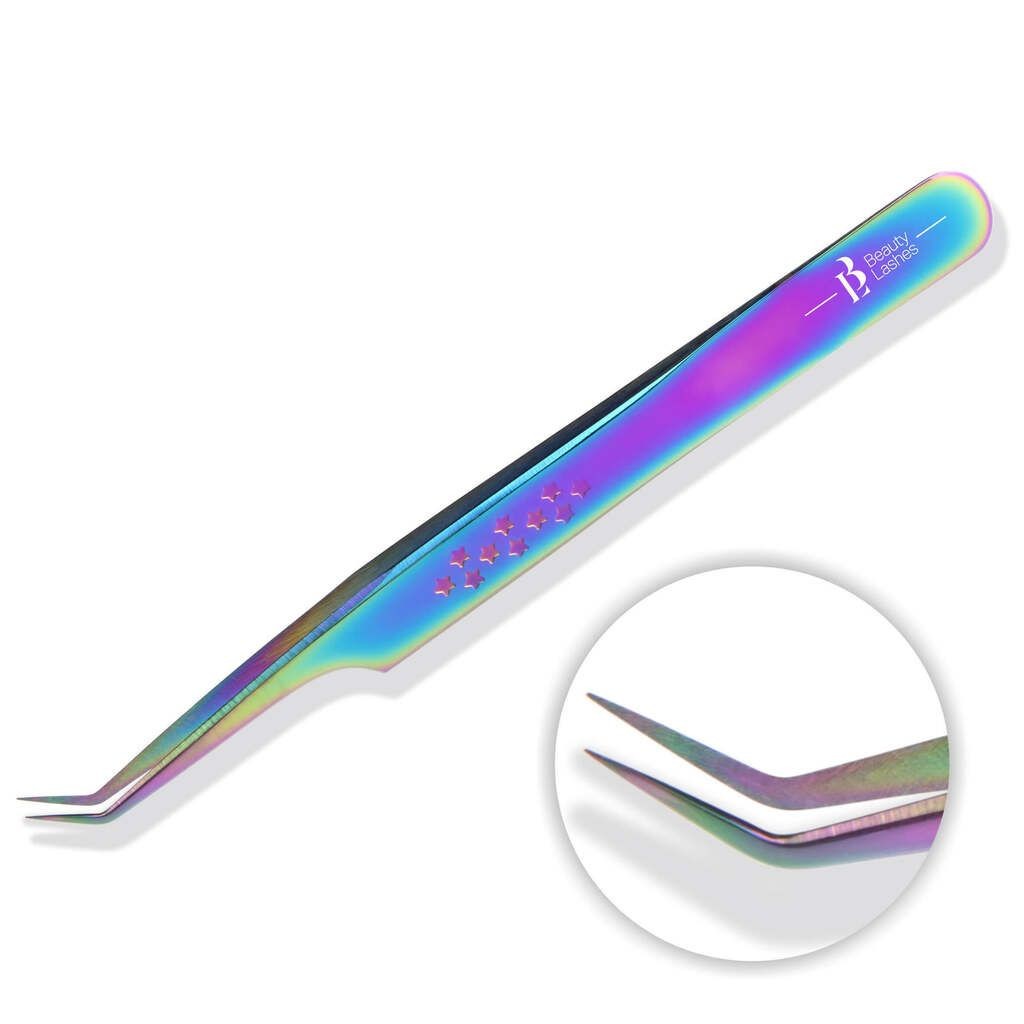 Pince à cils multicolor - CL-9