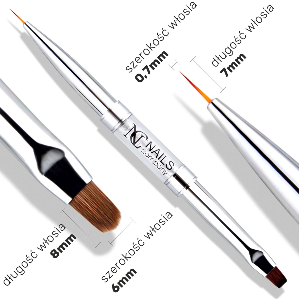 Pinceau Duo Oval 1 & 6