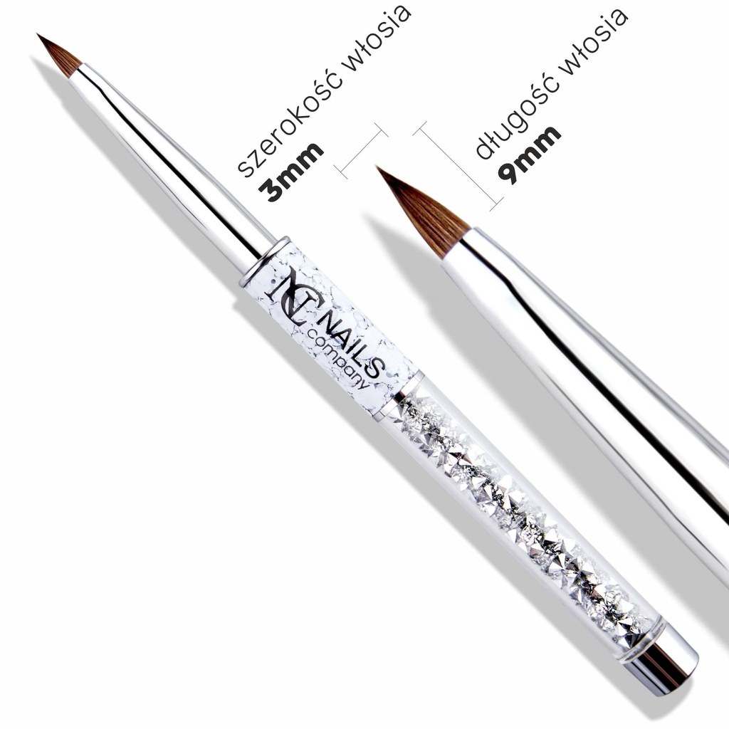 Pinceau résine 3D nailart