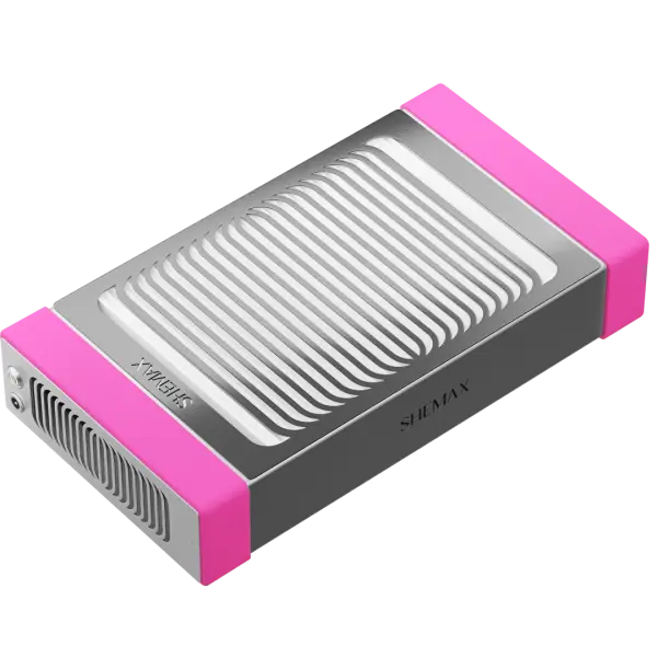 Aspirateur de table Rose néon