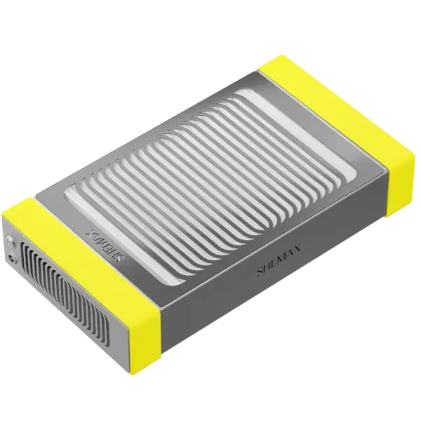 Aspirateur de table jaune