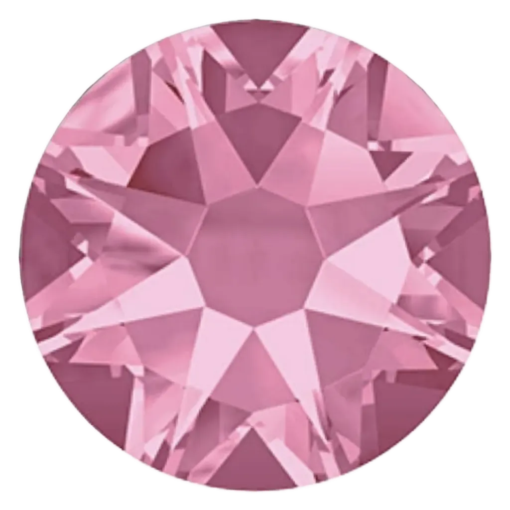 Strass Swarovski Light Rose SS3