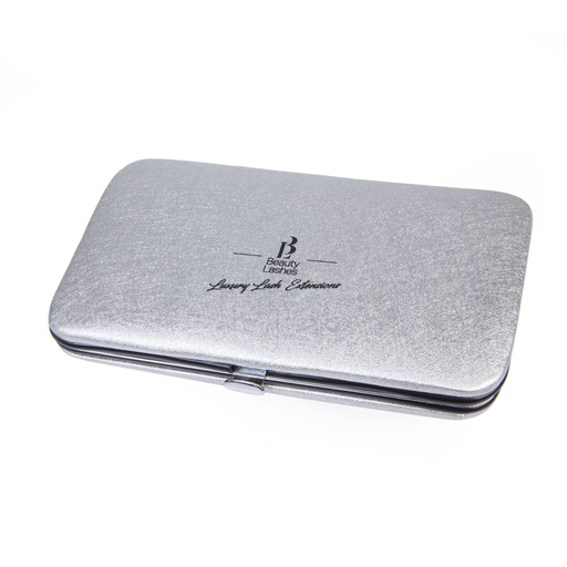 Etui magnétique pour pince à cils - Argenté