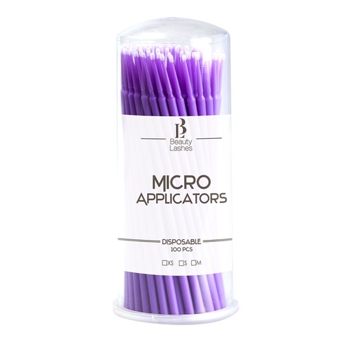 Micro applicateur violet 1mm (100pcs)