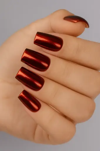 Pigment Crystal Mirror Black Red