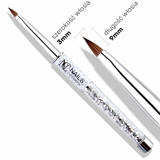 Pinceau résine 3D nailart