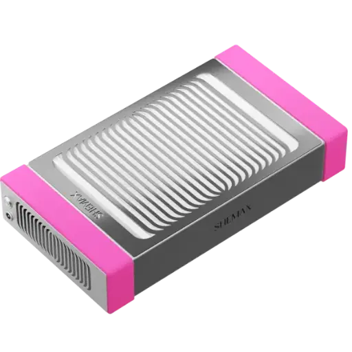 Aspirateur de table Rose néon