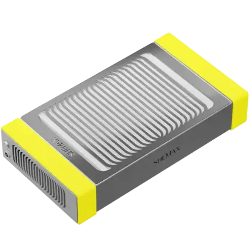 Aspirateur de table jaune